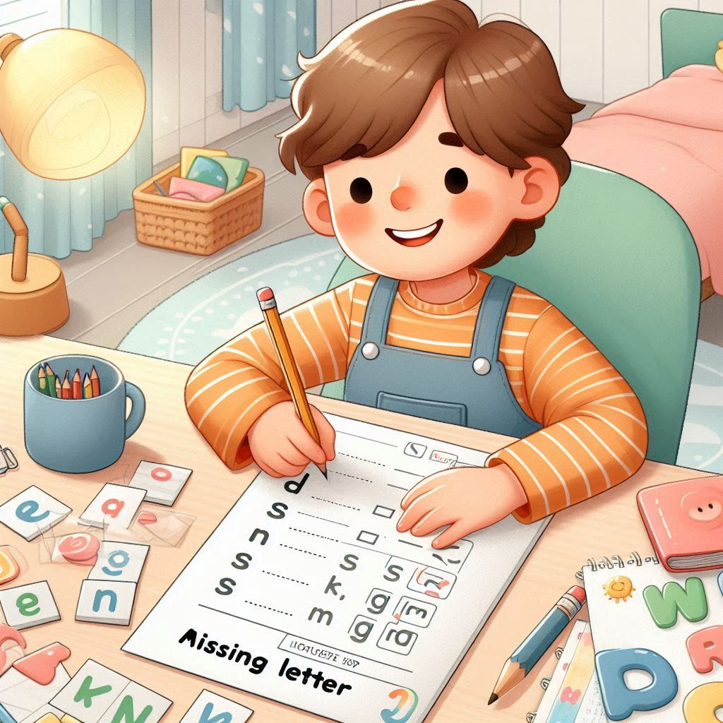 Missing Letters Worksheet