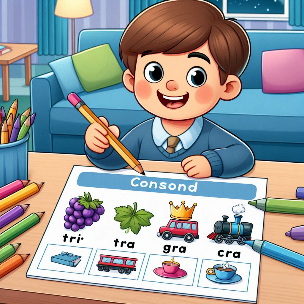 Consonant Blends Worksheet